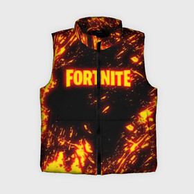 Женский жилет утепленный 3D с принтом FORTNITE FIRE STORM в Тюмени,  |  | 2019 | armor | armour | cybersport | esport | fire | flame | fortnite | game | llama | logo | броня | игра | киберспорт | лама | огонь | фиолетовый | фирменные цвета | фортнайт