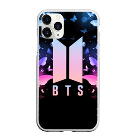 Чехол для iPhone 11 Pro Max матовый с принтом BTS BUTTERFLIES в Тюмени, Силикон |  | bangtan boys | bt21 | bts | bts army | bts stickers | butterflies | j hope | jimin | jin | jungkook | k pop | rap monster | rapmon | suga | v | бабочки | бтс | корея | стикеры bts