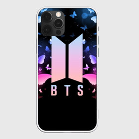 Чехол для iPhone 12 Pro Max с принтом BTS BUTTERFLIES в Тюмени, Силикон |  | Тематика изображения на принте: bangtan boys | bt21 | bts | bts army | bts stickers | butterflies | j hope | jimin | jin | jungkook | k pop | rap monster | rapmon | suga | v | бабочки | бтс | корея | стикеры bts