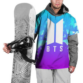 Накидка на куртку 3D с принтом BTS BUTTERFLIES в Тюмени, 100% полиэстер |  | bangtan boys | bt21 | bts | bts army | bts stickers | butterflies | j hope | jimin | jin | jungkook | k pop | rap monster | rapmon | suga | v | бабочки | бтс | корея | стикеры bts