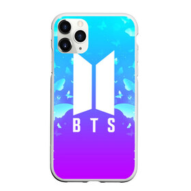 Чехол для iPhone 11 Pro матовый с принтом BTS BUTTERFLIES в Тюмени, Силикон |  | bangtan boys | bt21 | bts | bts army | bts stickers | butterflies | j hope | jimin | jin | jungkook | k pop | rap monster | rapmon | suga | v | бабочки | бтс | корея | стикеры bts