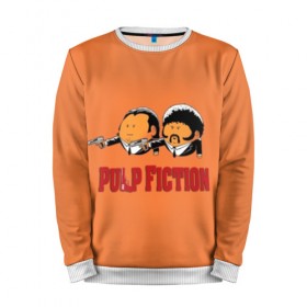 Мужской свитшот 3D с принтом Pulp Fiction - Art 2 в Тюмени, 100% полиэстер с мягким внутренним слоем | круглый вырез горловины, мягкая резинка на манжетах и поясе, свободная посадка по фигуре | art | film | movie | pulp fiction | tarantino | кино | криминальное чтиво | приколы | тарантино | фильмы