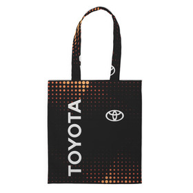 Шоппер 3D с принтом Toyota в Тюмени, 100% полиэстер | Плотность: 200 г/м2; Размер: 34×35 см; Высота лямок: 30 см | toyota | абстракция | авто | автомобиль | лого | логотип | машина | таета | тоета | тойота