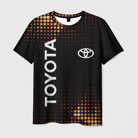 Мужская футболка 3D с принтом Toyota в Тюмени, 100% полиэфир | прямой крой, круглый вырез горловины, длина до линии бедер | toyota | абстракция | авто | автомобиль | лого | логотип | машина | таета | тоета | тойота