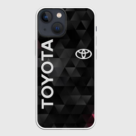 Чехол для iPhone 13 mini с принтом Toyota в Тюмени,  |  | toyota | абстракция | авто | автомобиль | лого | логотип | машина | таета | тоета | тойота