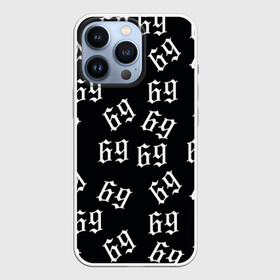 Чехол для iPhone 13 Pro с принтом 69 в Тюмени,  |  | 6ix9ine | bebe | daniel hernandez | rap | stoopid | tekashi | рэп | сикснайн | текаши