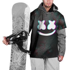 Накидка на куртку 3D с принтом MARSHMELLO в Тюмени, 100% полиэстер |  | Тематика изображения на принте: dj | glitch | marshmello | usa | америка | глитч | клубная музыка | маршмелло | музыка | музыкант