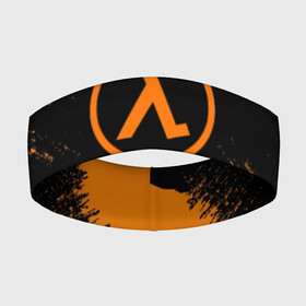 Повязка на голову 3D с принтом HALF LIFE в Тюмени,  |  | aperture laboratorie | black mesa | gordon freeman | half life | half life 3 | logo | valve | блэк меса | вэлв | гордон фриман | игра | лого | монтировка | фантастика | халф лайф