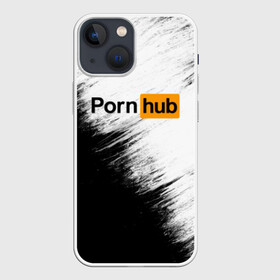 Чехол для iPhone 13 mini с принтом Pornhub в Тюмени,  |  | Тематика изображения на принте: brazzers | браззерс