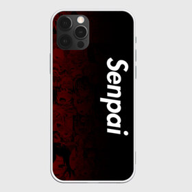 Чехол для iPhone 12 Pro Max с принтом Senpai (Ahegao) в Тюмени, Силикон |  | Тематика изображения на принте: 2 versia | ahegao | anime | manga | paint | red | sempai | senpai | sup | supreme | trend | white | аниме | белый | манга | семпай | сенпай | суп | суприм