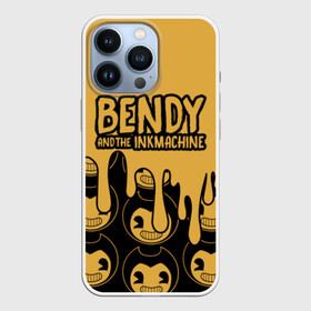 Чехол для iPhone 13 Pro с принтом Bendy And The Ink Machine (36) в Тюмени,  |  | bendy | bendy and the ink machine | devil | game | horror | ink | mask | бенди | бенди и чернильная машина | краска | чернила