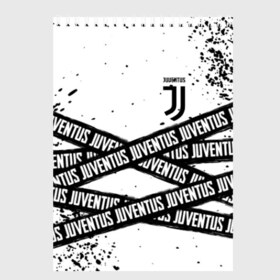 Скетчбук с принтом JUVENTUS SPORT в Тюмени, 100% бумага
 | 48 листов, плотность листов — 100 г/м2, плотность картонной обложки — 250 г/м2. Листы скреплены сверху удобной пружинной спиралью | cr7 | fc | football | football club | juve | juventus | ronaldo | sport | роналдо | спорт | спортивные | униформа | фирменные цвета | фк | футбол | футбольный клуб | ювентус