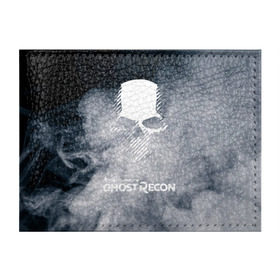 Обложка для студенческого билета с принтом GHOST RECON в Тюмени, натуральная кожа | Размер: 11*8 см; Печать на всей внешней стороне | bones | breakpoint | ghost | ghost recon | ghost recon breakpoint | logo | mask | skell technology | skull | tom clancys | tom clancys ghost recon breakpoint | wildlands | лого | маска | призрак | череп