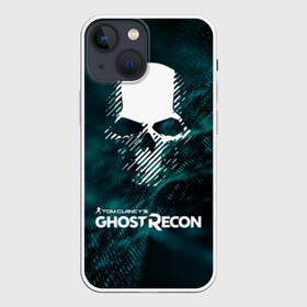 Чехол для iPhone 13 mini с принтом GHOST RECON в Тюмени,  |  | bones | breakpoint | ghost | ghost recon | ghost recon breakpoint | logo | mask | skell technology | skull | tom clancys | tom clancys ghost recon breakpoint | wildlands | лого | маска | призрак | череп