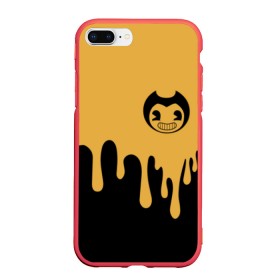 Чехол для iPhone 7Plus/8 Plus матовый с принтом Bendy And The Ink Machine (37) в Тюмени, Силикон | Область печати: задняя сторона чехла, без боковых панелей | Тематика изображения на принте: 