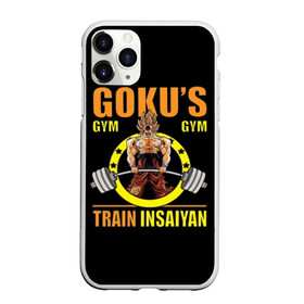 Чехол для iPhone 11 Pro матовый с принтом GOKU GYM в Тюмени, Силикон |  | bodybuilding | diet | exercise | fitness | gym | heath | motivation | muscle | phil | training | workout | бодибилдинг | мотивация | спорт | трансформация | фитнес | эстетичный