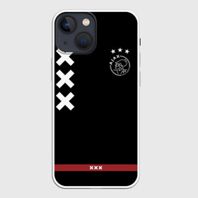 Чехол для iPhone 13 mini с принтом Ajax Amsterdam в Тюмени,  |  | ajax | амстердам | аякс | футбол