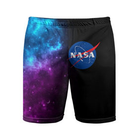 Мужские шорты 3D спортивные с принтом NASA (SPACE) 4.2 в Тюмени,  |  | nasa | paint | space | звезды | космос | краска | наса | черная дыра
