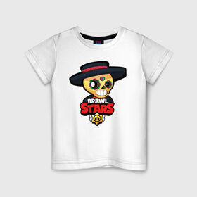 Детская футболка хлопок с принтом Brawl Stars 8 в Тюмени, 100% хлопок | круглый вырез горловины, полуприлегающий силуэт, длина до линии бедер | android | brawl | brawl stars | clash | clash royale | game | royale | stars | андроид | игра | мобильные игры