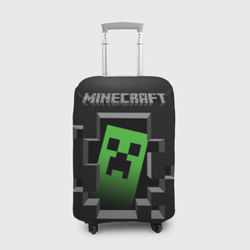 Чехол для чемодана 3D с принтом Minecraft в Тюмени, 86% полиэфир, 14% спандекс | двустороннее нанесение принта, прорези для ручек и колес | funny | mine | minecraft | mods | noob | pro | skins | story | vs | zombie | инди | конструктор | майнкрафт | моды | нуб | скин | скрипер | шахта