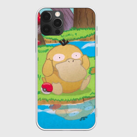 Чехол для iPhone 12 Pro Max с принтом Псайдак в Тюмени, Силикон |  | detective pikachu | pikachu | pokeball | pokemon | psyduck | детектив пикачу | пикачу | покебол | покемон | псайдак