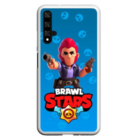 Чехол для Honor 20 с принтом Brawl Stars 11 в Тюмени, Силикон | Область печати: задняя сторона чехла, без боковых панелей | android | brawl | brawl stars | clash | clash royale | game | royale | stars | андроид | игра | мобильные игры