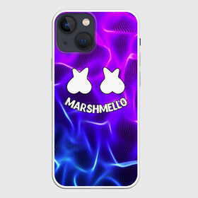 Чехол для iPhone 13 mini с принтом Marshmello THUNDER в Тюмени,  |  | christopher comstock | dj | marshmello | music | диджей | клубная музыка | клубняк | крис комсток | логотип | маршмеллоу | музыка