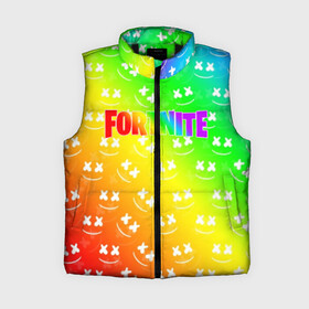 Женский жилет утепленный 3D с принтом FORTNITE x MARSHMELLO в Тюмени,  |  | 2019 | armor | armour | cybersport | dj | esport | fortnite | game | logo | marshmello | season 9 | usa | америка | броня | игра | киберспорт | клубная музыка | маршмелло | музыка | музыкант | сезон 9 |