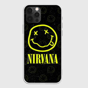 Чехол для iPhone 12 Pro Max с принтом Nirvana 1 в Тюмени, Силикон |  | cobain | kurt | kurt cobain | nirvana | rock | smile | гитара | кобейн | курт | курт кобейн | нирвана | рок
