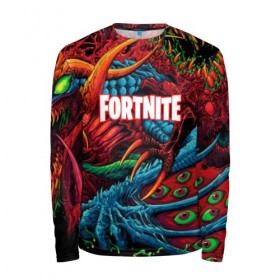 Мужской лонгслив 3D с принтом FORTNITE HYPERBEAST в Тюмени, 100% полиэстер | длинные рукава, круглый вырез горловины, полуприлегающий силуэт | Тематика изображения на принте: battle royale | fortnite | fortnite battle royale | futuresynth | game | outrun | retrowave | synth | synthwave | игры | ретровейв | синтвейв | фортнайт