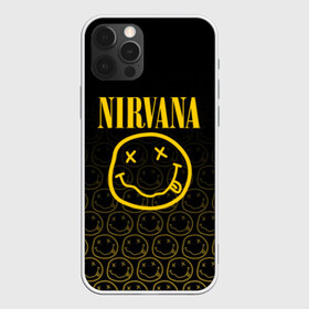 Чехол для iPhone 12 Pro Max с принтом NIRVANA в Тюмени, Силикон |  | music | nirvana | rip smile | rock | smile | группа | курт кобейн | музыка | нирвана | рок | смайл