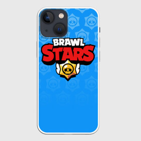 Чехол для iPhone 13 mini с принтом BRAWL STARS | БРАВЛ СТАРС BLUE в Тюмени,  |  | android | brawl stars | games | mobile game | stars | игры | мобильные игры