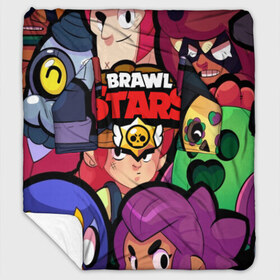 Плед с рукавами с принтом BRAWL STARS в Тюмени, 100% полиэстер | Закругленные углы, все края обработаны. Ткань не мнется и не растягивается. Размер 170*145 | 8 bit | 8 бит | bibi | brawl stars | crow | el brown | leon | leon shark | max | mr.p | sally leon | shark | stars | virus | werewolf | акула | биби | вирус | ворон | леон | оборотень | пингвин