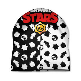 Шапка 3D с принтом BRAWL STARS в Тюмени, 100% полиэстер | универсальный размер, печать по всей поверхности изделия | android | brawl stars | games | mobile game | stars | игры | мобильные игры