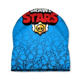 Шапка 3D с принтом BRAWL STARS в Тюмени, 100% полиэстер | универсальный размер, печать по всей поверхности изделия | Тематика изображения на принте: android | brawl stars | games | mobile game | stars | игры | мобильные игры