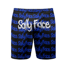 Мужские шорты 3D спортивные с принтом Sally Face (23) в Тюмени,  |  | 