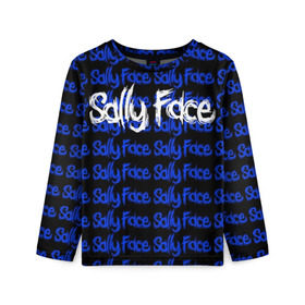 Детский лонгслив 3D с принтом Sally Face (23) в Тюмени, 100% полиэстер | длинные рукава, круглый вырез горловины, полуприлегающий силуэт
 | 