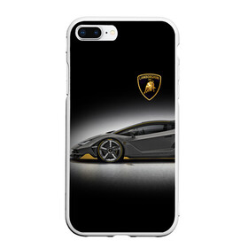 Чехол для iPhone 7Plus/8 Plus матовый с принтом Lambo в Тюмени, Силикон | Область печати: задняя сторона чехла, без боковых панелей | car | lamborghini | motorsport | power | prestige | автомобиль | автоспорт | ламборгини | мощь | престиж