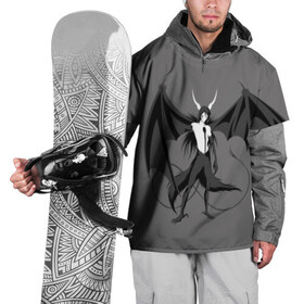 Накидка на куртку 3D с принтом Ulquiorra Cifer в Тюмени, 100% полиэстер |  | 4 | arrancar | bleach | cifer | espada | four | hollow | schiffer | ulquiorra | арранкар | блич | пустой | улькиорра | четвертый | шифер | эспада