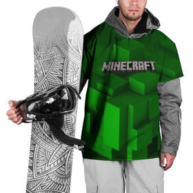 Накидка на куртку 3D с принтом MINECRAFT в Тюмени, 100% полиэстер |  | Тематика изображения на принте: blade | blocks | creeper | cubes | game | ken | mine craft | minecraft | mobs | sword | игры | крипер | майн крафт | майнкрафт | моб