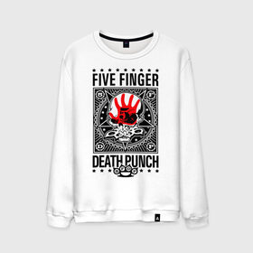 Мужской свитшот хлопок с принтом Five Finger Death Punch в Тюмени, 100% хлопок |  | Тематика изображения на принте: 5fdp | ffdp | five finger death punch | metal | альтернатива | группы | метал | музыка | хеви метал