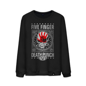 Мужской свитшот хлопок с принтом Five Finger Death Punch в Тюмени, 100% хлопок |  | 5fdp | ffdp | five finger death punch | metal | альтернатива | группы | метал | музыка | хеви метал
