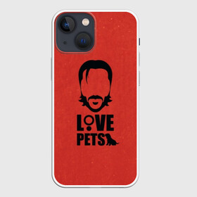 Чехол для iPhone 13 mini с принтом Love pets в Тюмени,  |  | 2 | 3 | baba yaga | dog | john wick | keanu | puppy | reeves | баба яга | бабаяга | джон вик | джон уик | джонвик | джонуик | киану ривз | кино | собака | фильм