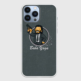 Чехол для iPhone 13 Pro Max с принтом Baba Yaga в Тюмени,  |  | Тематика изображения на принте: 2 | 3 | baba yaga | dog | john wick | keanu | puppy | reeves | баба яга | бабаяга | джон вик | джон уик | джонвик | джонуик | киану ривз | кино | собака | фильм