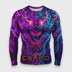 Мужской рашгард 3D с принтом CS GO Hyper Beast в Тюмени,  |  | 2019 | computer game | counter strike | cs | cs go | csgo | dota | dota2 | game | howl | hyperbeast | warning | автомат | вой | го | игрок | компьютерная игра | контр страйк | контра | кс | оружие | турнир