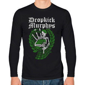 Мужской лонгслив хлопок с принтом Dropkick Murphys в Тюмени, 100% хлопок |  | celtic punk | dropkick murphys | hardcore | oi | punk | группы | кельтский панк | музыка | панк | рок | стрит панк | фолк панк