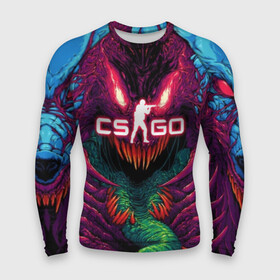 Мужской рашгард 3D с принтом CS GO Hyper Beast в Тюмени,  |  | 2019 | computer game | counter strike | cs | cs go | csgo | dota | dota2 | game | howl | hyperbeast | warning | автомат | вой | го | игрок | компьютерная игра | контр страйк | контра | кс | оружие | турнир