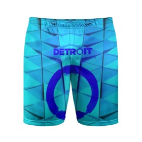 Мужские шорты 3D спортивные с принтом Detroit: Вecome Human в Тюмени,  |  | 3d | cтать человеком | detroit city | detroit: вecome human | игра | интерактивная | квест | кинематограф | приключения | франция