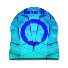 Шапка 3D с принтом Detroit: Вecome Human в Тюмени, 100% полиэстер | универсальный размер, печать по всей поверхности изделия | 3d | cтать человеком | detroit city | detroit: вecome human | игра | интерактивная | квест | кинематограф | приключения | франция