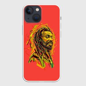 Чехол для iPhone 13 mini с принтом RastaArt в Тюмени,  |  | Тематика изображения на принте: art | bob marley | cannabis | rasta | rastaman | reggae | reggy | weed | боб марли | раста | растаман | регги | рэгги